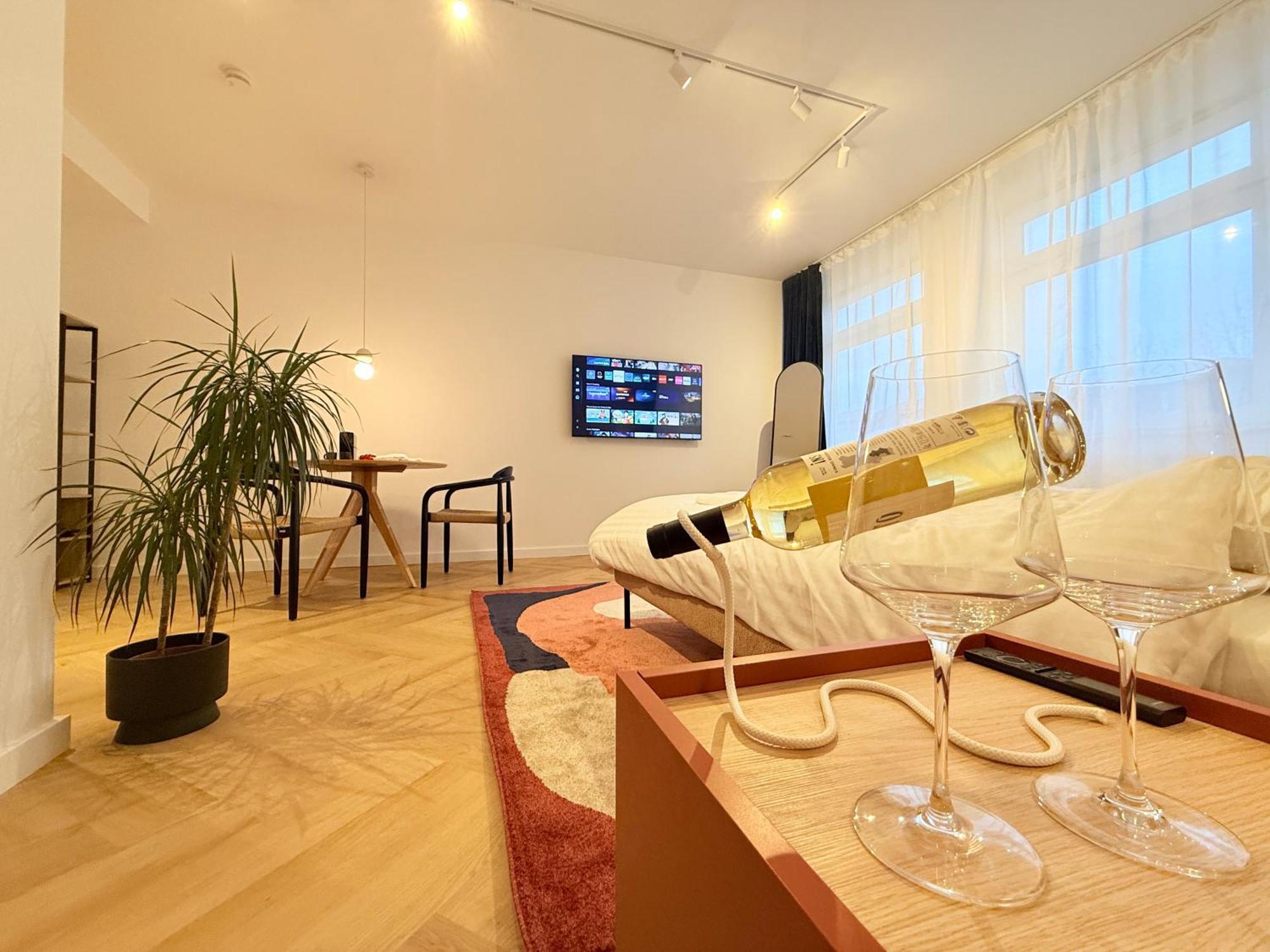 Stayzz By Homyzz - Modern Studios Alsterdorf -Winterhude- Stadtpark Hamburg Dış mekan fotoğraf