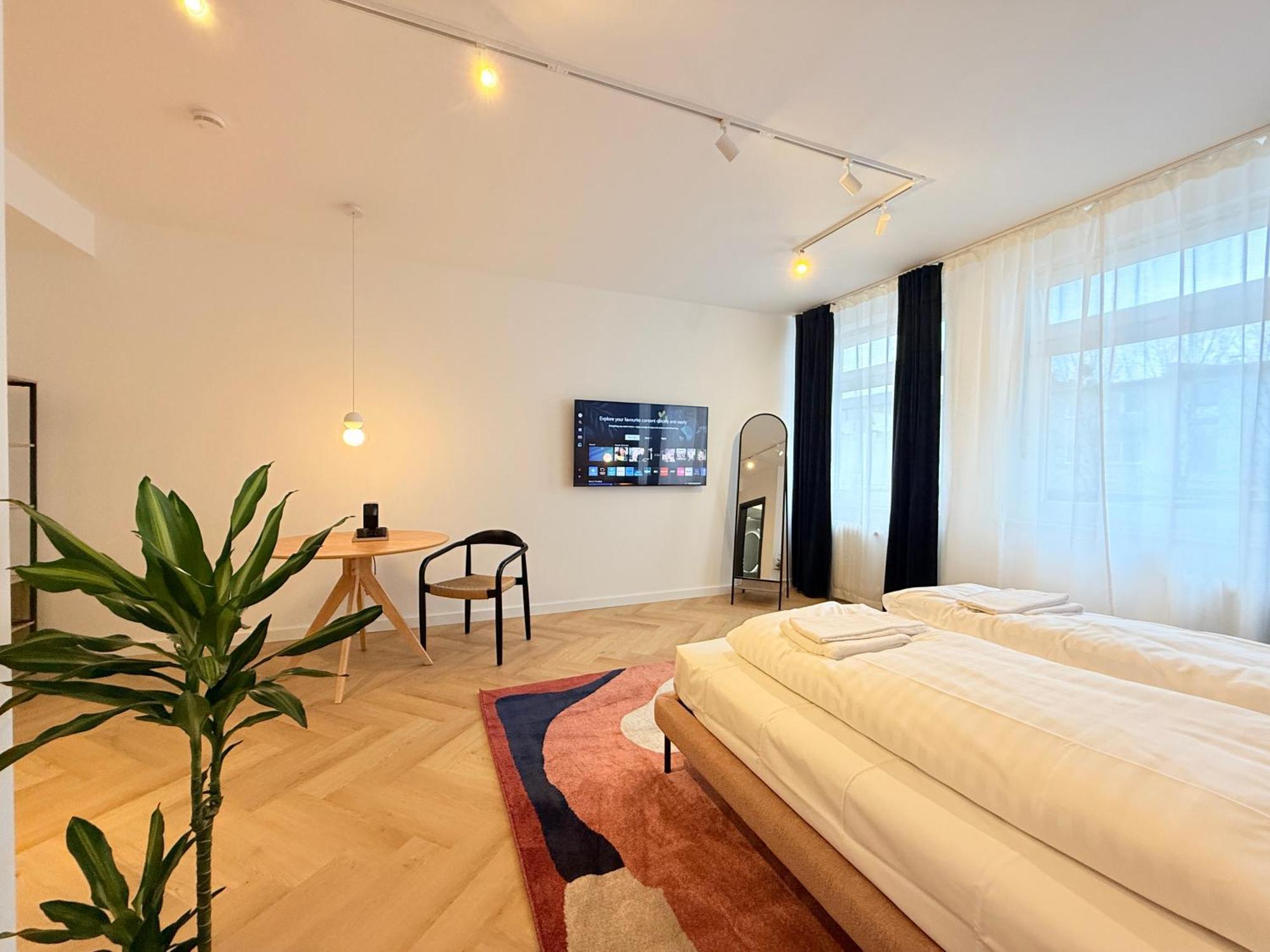 Stayzz By Homyzz - Modern Studios Alsterdorf -Winterhude- Stadtpark Hamburg Dış mekan fotoğraf